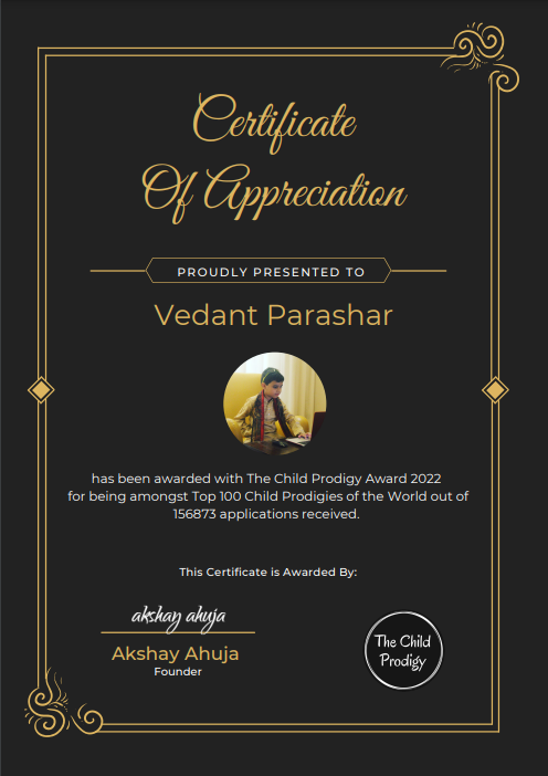 Child Prodigy | Youngest Author | Vedant Parashar | Bestselling Children Book | Bedtime Stories | Illustrated Children Book